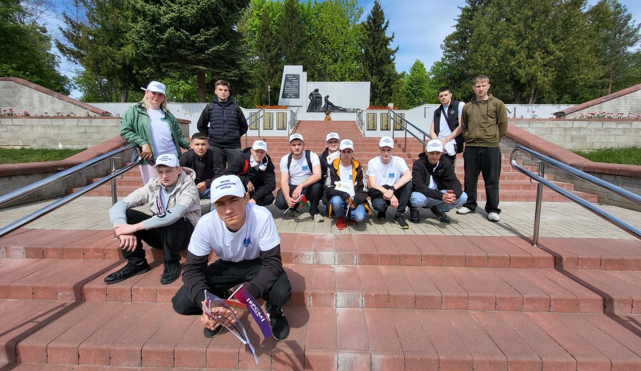 Велопробег, посвященный 80-летию Великой Победы был проведен в Пинске